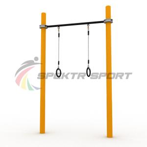 Купить Турник классический для занятий Воркаут с кольцами SP WRK-07 + Rings_76mm в Новотроицке 