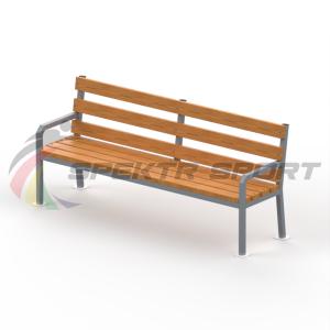 Купить Уличная скамейка со спинкой Дача в Новотроицке 