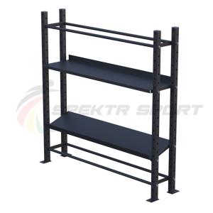 Купить Модульный стеллаж для гантелей, гирь и медболов 1920х430х1950 в Новотроицке 