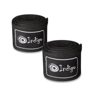 Купить Бинт боксёрский Indigo х/б, нейлон, 3 м  в Новотроицке 
