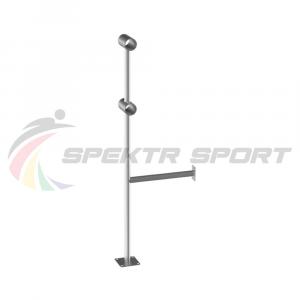 Купить Опора балетного станка Classic двухрядного пристенно-напольного из нерж. стали в Новотроицке 