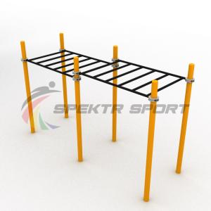 Купить Рукоход двухуровневый для Воркаут SP WRK-02_76mm в Новотроицке 
