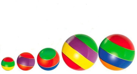 Купить Мячи резиновые (комплект из 5 мячей различного диаметра) в Новотроицке 