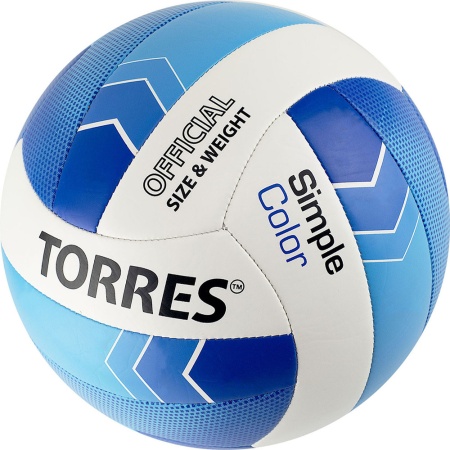 Купить Мяч волейбольный Torres Simple Color любительский р.5 в Новотроицке 